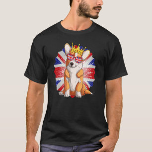 Union Jack Idea voor kinderen met Jubilee Corgi T-shirt