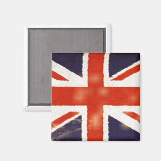  Union Jack ijskastmagneet Magneet (Voorkant / Achterkant)