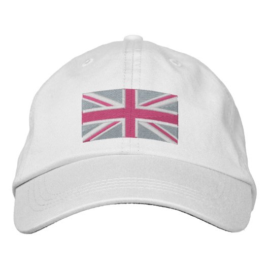 Union Jack ~ In Girly Pinks Pet (Voorkant)