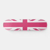 Union Jack ~ In Girly Pinks Skateboard (Horizontaal)