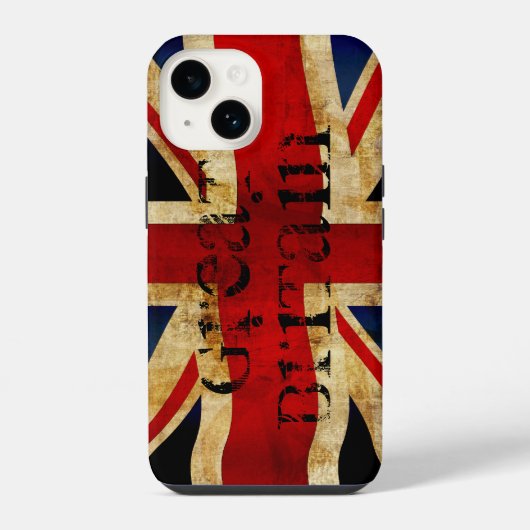 Union Jack iPhone Hoesje (Achterkant)