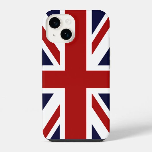 Union Jack iPhone Hoesje (Achterkant)