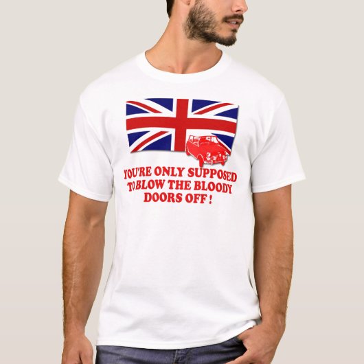 Union Jack Italy Job 1969 T-shirt (Voorkant)