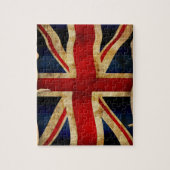 Union Jack Jigzaag Puzzle Legpuzzel (Verticaal)