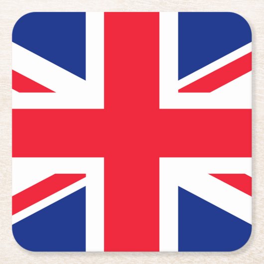 Union Jack Kartonnen Onderzetters (Voorkant)