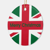 Union Jack Keramisch Ornament (Links)