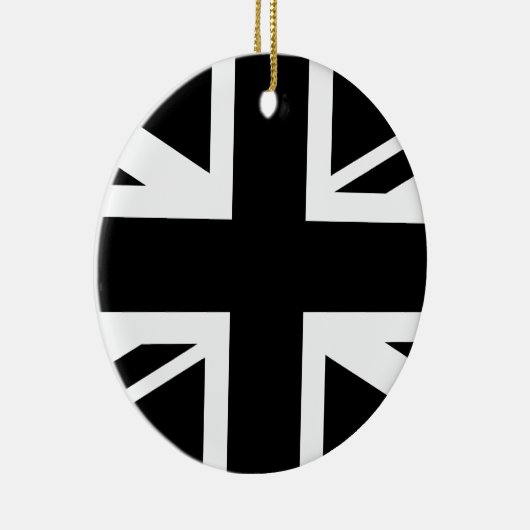 Union Jack Keramisch Ornament (Rechts)