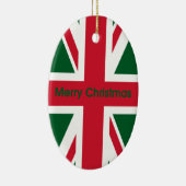 Union Jack Keramisch Ornament (Rechts)