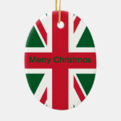 Union Jack Keramisch Ornament (Achterkant)