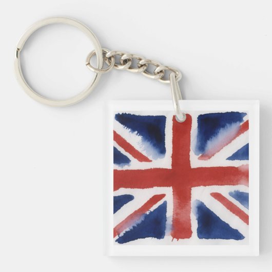 Union jack key rings sleutelhanger (voorkant)