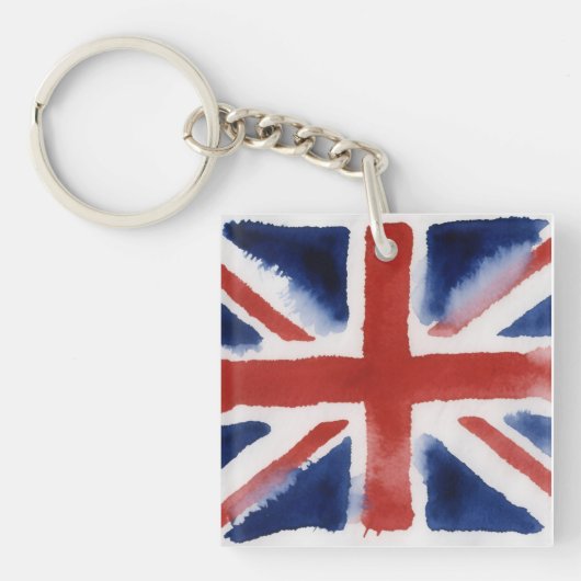 Union jack key rings sleutelhanger (voorkant)