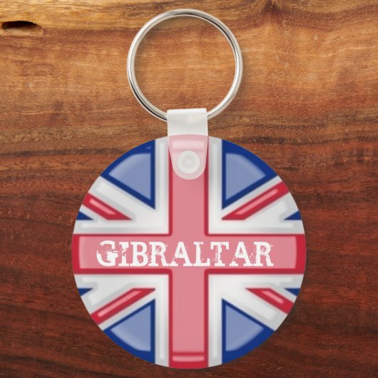 Union Jack KeyRing Sleutelhanger (Voorkant)