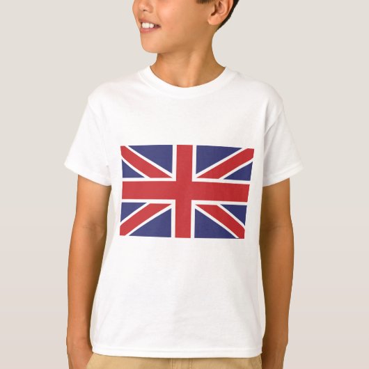 Union Jack Kinder Tee Shirt (Voorkant)