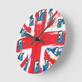 Union Jack-klok Ronde Klok (Hoek)