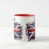 Union jack koffiekop mok (Midden)