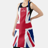 Union Jack kookschort - Retro Britse vlag cadeau Schort (Insitu)