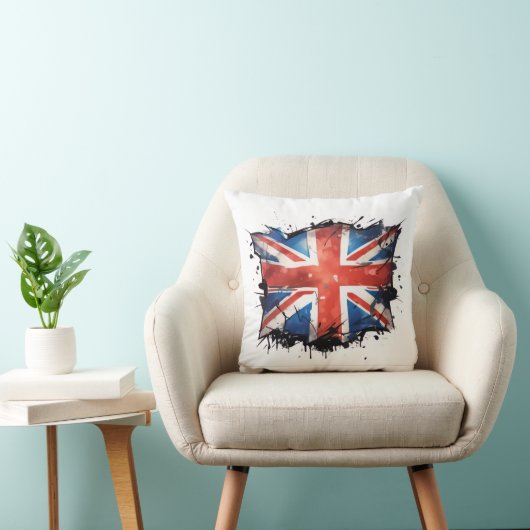 Union jack kussen (Stoel)