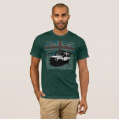 Union Jack Land Rover Defender T-shirt (Voorkant volledig)
