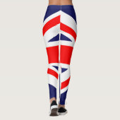 Union Jack Leggings voor Groot-Brittannië (Achterkant)