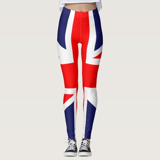 Union Jack Leggings voor Groot-Brittannië (Voorkant)