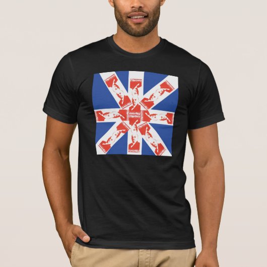 Union Jack Lenin T-shirt (Voorkant)