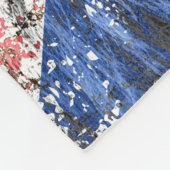 Union Jack Lion Fleece Deken (Hoek)