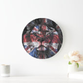 Union Jack Lion Grote Klok (Huis)
