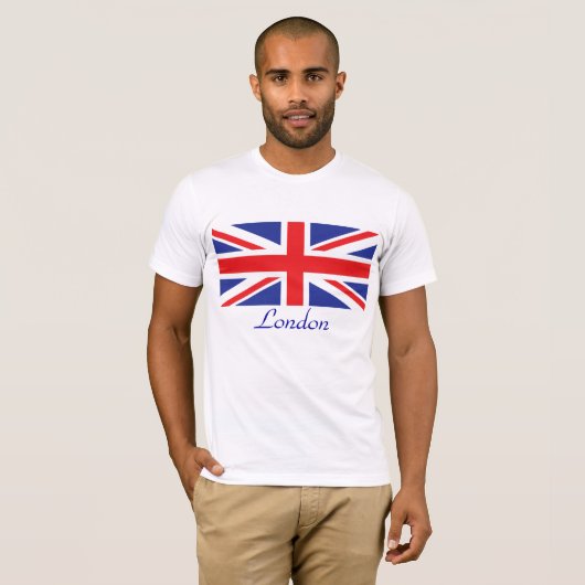 Union-Jack, Londen T-shirt (Voorkant volledig)