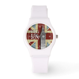 Union Jack London Big Ben Wrist Watch Horloge