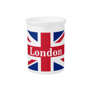 Union Jack London ~ British Flag Bier Pitcher
