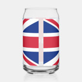 Union Jack London ~ British Flag Blikvorm Glas (Rechts)