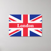 Union Jack London ~ British Flag Canvas Print (Voorkant)