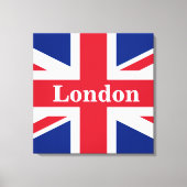 Union Jack London ~ British Flag Canvas Print (Voorkant)