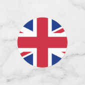 Union Jack London ~ British Flag Confetti (Kleine voorkant)