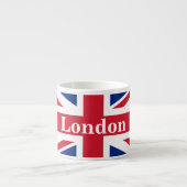 Union Jack London ~ British Flag Espresso Kop (Voorkant)