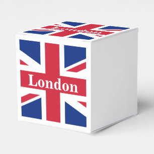 Union Jack London ~ British Flag Favor Box Bedankdoosjes