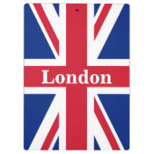 Union Jack London ~ British Flag Klembord (Achterkant)