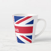 Union Jack London ~ British Flag Latte Mok (Rechts)