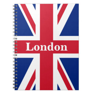 Union Jack London ~ British Flag Notitieboek