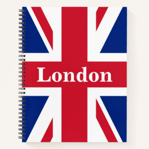 Union Jack London ~ British Flag Notitieboek