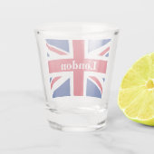 Union Jack London ~ British Flag Shot Glas (Achterkant)