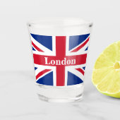 Union Jack London ~ British Flag Shot Glas (Voorkant)
