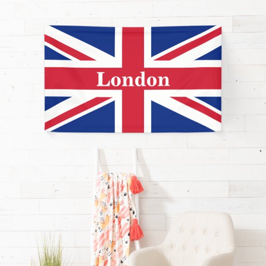 Union Jack London ~ British Flag Spandoek (Insitu)