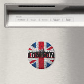 Union Jack & London Skyline Kühlschrankmagnet Magneet (Insitu (Vaatwasser))