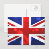 Union Jack Love Briefkaart (Voorkant / Achterkant)