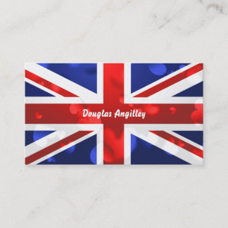 Union Jack Love Visitekaartje
