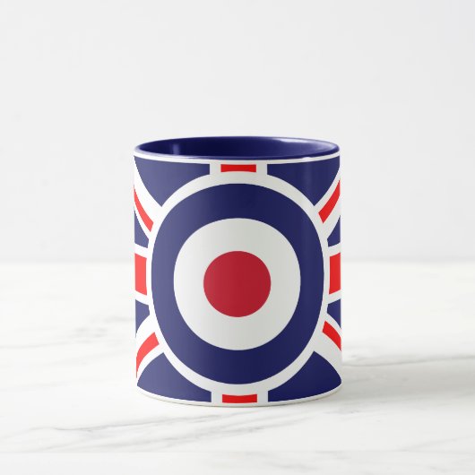 Union Jack Mods England Target Mok (Midden)