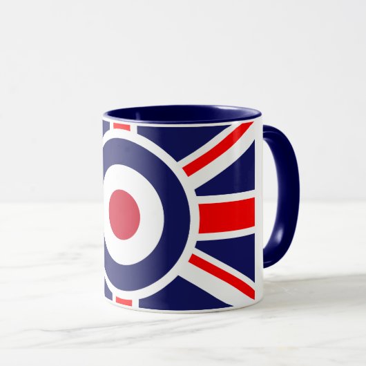 Union Jack Mods England Target Mok (Voorkant rechts)