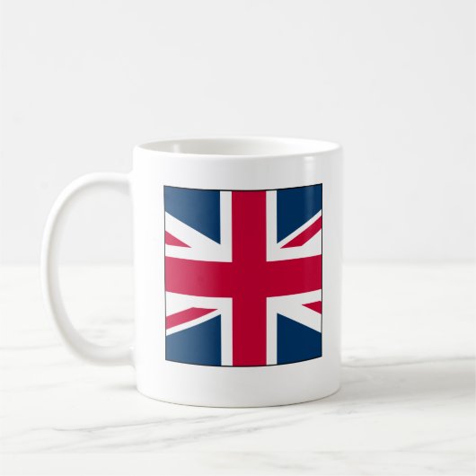 Union Jack mok met groot vierkant ontwerp (Links)