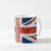 Union Jack Montage Koffiemok (Voorkant rechts)